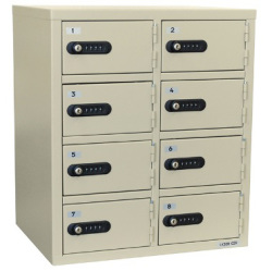 2列4段8人用貴重品ロッカー　エーコー　LK-308