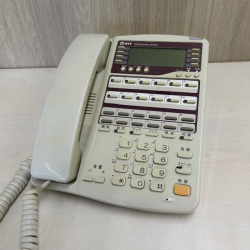 MBS-12LKTEL-(1) 12ボタンバス漢字標準電話機  NTT【中古】