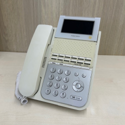 NYC-12iF-SDW 12ボタン標準電話機(白) ナカヨ 【中古】