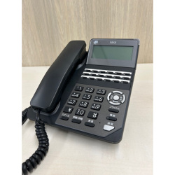 TD1010(K) 18ボタン標準電話機(黒)  サクサ【中古】