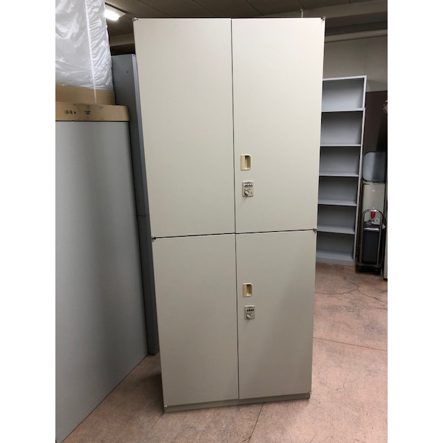 ダイヤル錠 両開き書庫 ライオン S-037