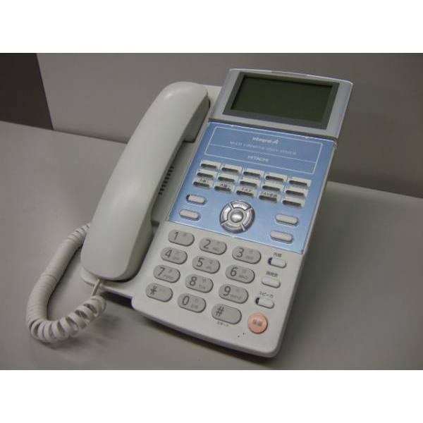 中古】ET-15iA-SD(BK) 日立 iA 15ボタン標準電話機 よぅ [オフィス用品  