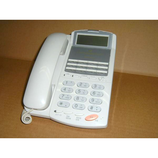 ビジネスフォン ナカヨ NYC-12iZ-TELSD (W) 電話機/中古