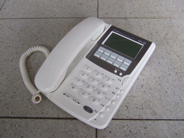 FX2-TELヒョウジュン(1)(W) NTT FX2 標準電話機 [オフィス用品] ビジネスフォン [オフィス用品] [オフィス用品] [オフィス用品] FX2-TELヒョウジュン(1)(W)（美品保証なしB）｜テルワールド