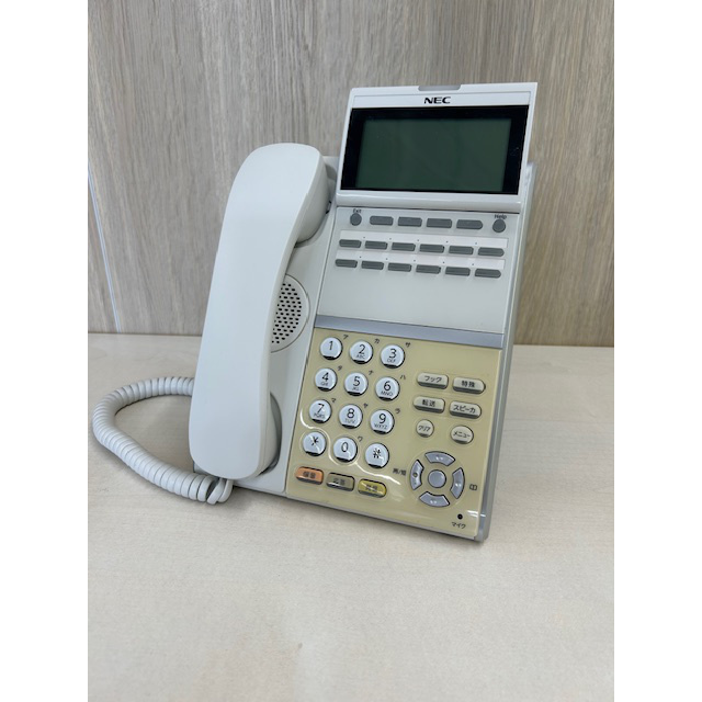DTZ-12D-1D(WH)(DT400) 12ボタン標準電話機(白) NEC 【中古】