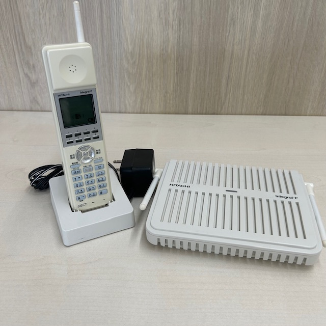 ET-8iF-DCLLW シングルゾーンDECTコードレス電話機日立【中古】