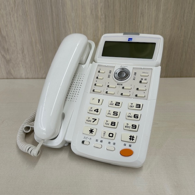 LD600(W) 10ボタン標準電話機(白)サクサ【中古】