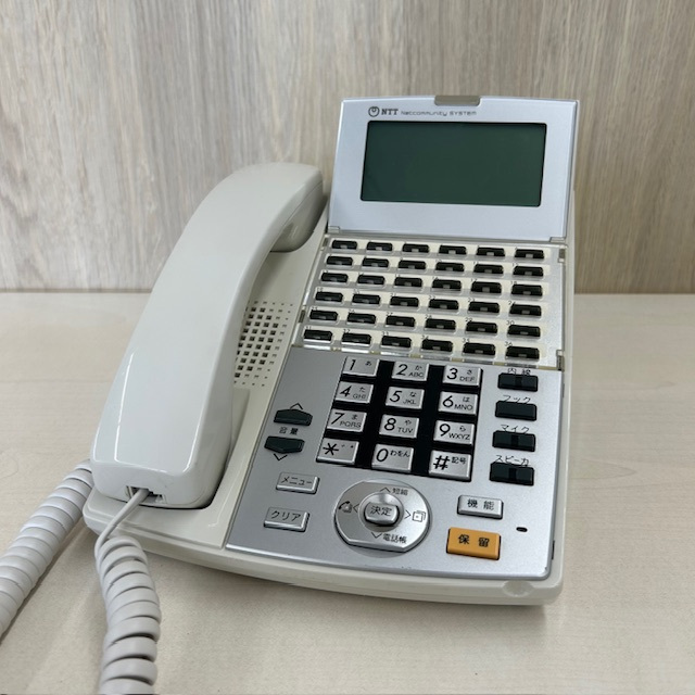 △Ω ZN2 3843※保証有 NX2-(36)BTEL-(1)(W) NTT NX？ 36ボタン