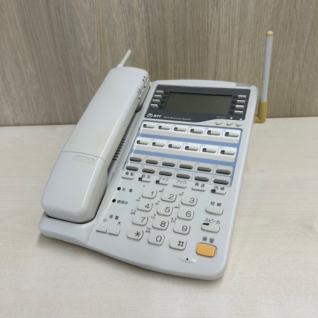 MBS-12LCCLSTEL-(2) 12ボタンスターカールコードレス電話機 NTT【中古】