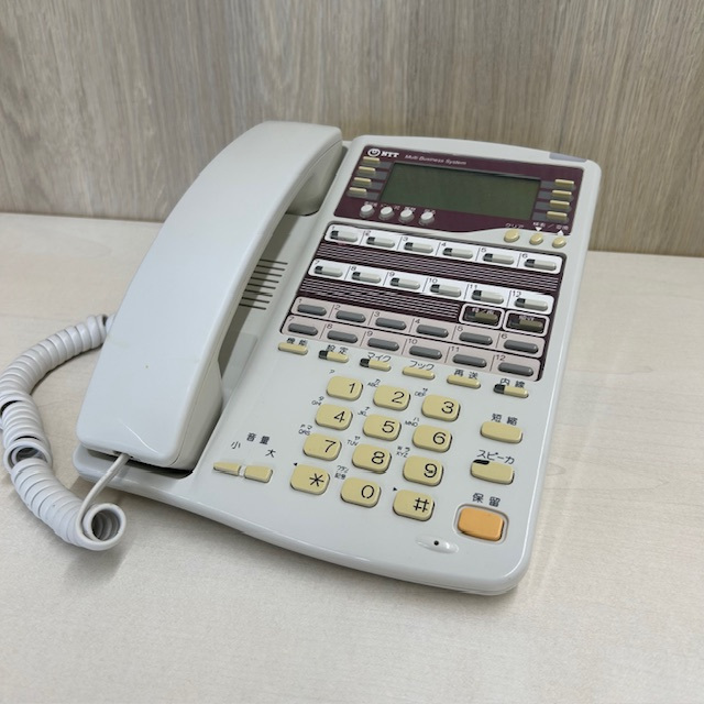 MBS-12LKSTEL-(1) 12ボタンスター漢字標準電話機  NTT【中古】