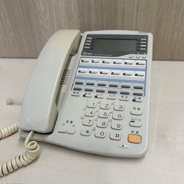 MBS-12LPFSTEL-(1) 6ボタンスターアナログ停電電話機  NTT【中古】