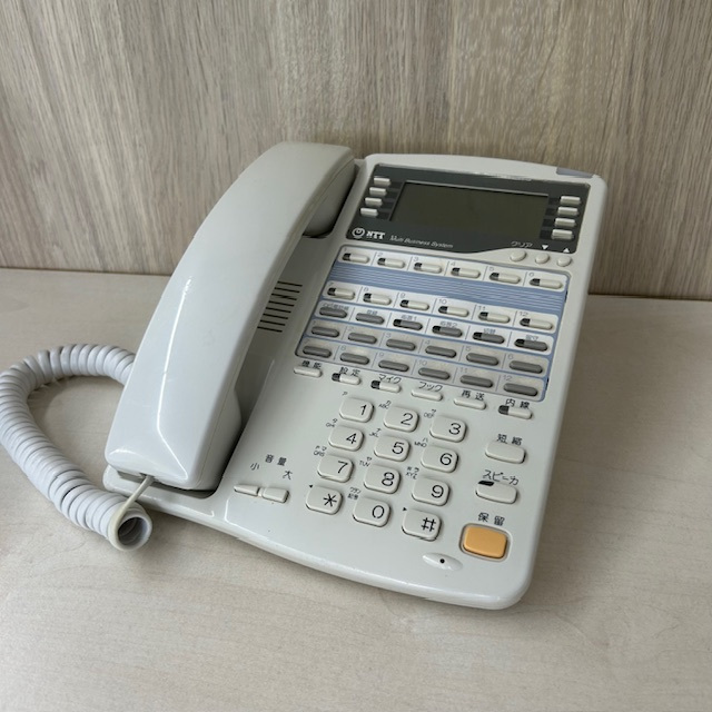 MBS-12LRECSTEL-(1) 12ボタンスター録音電話機 NTT【中古】