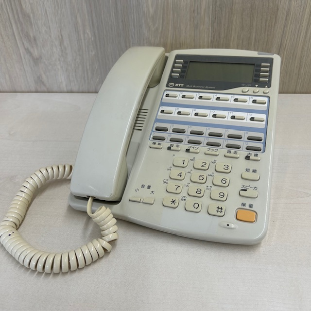 MBS-12LSTEL-(1) 12ボタンスター標準電話機  NTT【中古】