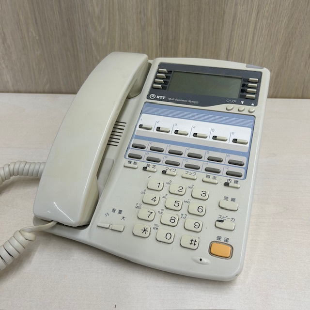 MBS-6LIPFSTEL-(1) 6ボタンスターISDN停電電話機  NTT【中古】