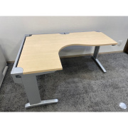 コクヨ　L型デスク　SDT-SPLL1612P1M　左サイド型　DD-011