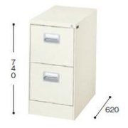 ナイキ　Ａ4ファイリングキャビネット　A4-2-LG