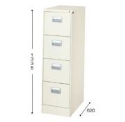 ナイキ　Ａ4ファイリングキャビネット　A4-4-LG