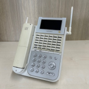 NYC-36iF-DHCLW 36ボタンDECTカールコードレス電話機(白) ナカヨ 【中古】