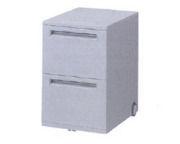 オフィス家具レンタル　システムワゴン（２段）