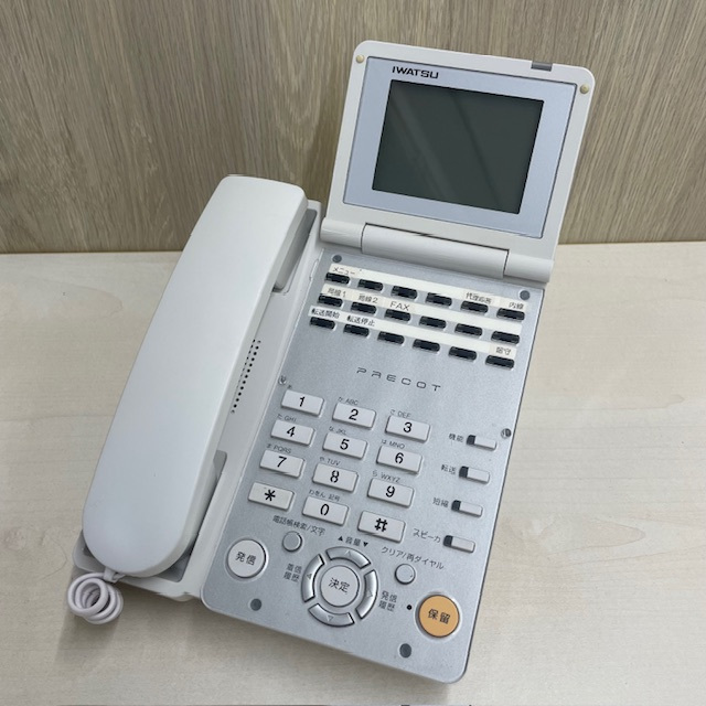 NR-18KT(WHT)-(2) 18ボタン標準電話機(白) 岩崎通信機【中古】
