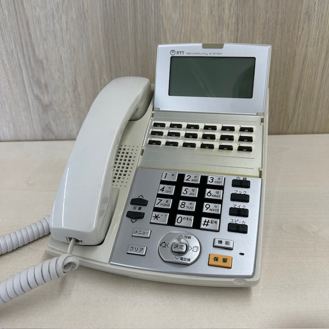 NX-(18)STEL-(1)(W) 18ボタンスター標準電話機(白) NTT【中古】