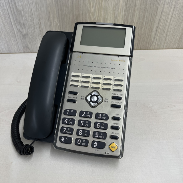 NYC-15iA-SD2(D)  15ボタン標準電話機(黒) ナカヨ 【中古】
