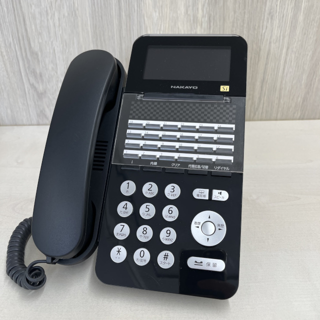 NYC-24Si-SDB 24ボタン標準電話機(黒) ナカヨ 【中古】