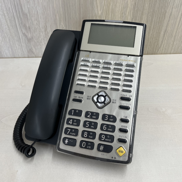 NYC-30iA-SD2(D)  30ボタン標準電話機(黒) ナカヨ 【中古】