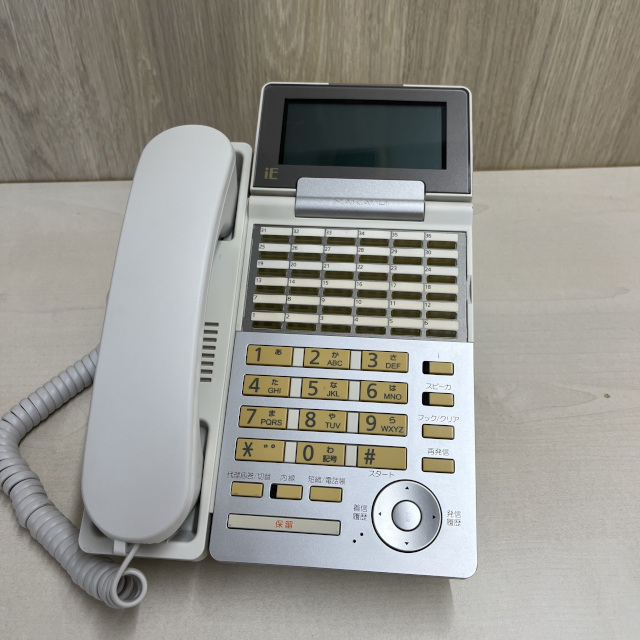 NYC-36iE-SD(W)2 36ボタン標準電話機(白) ナカヨ 【中古】