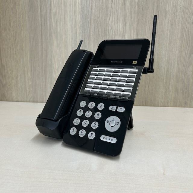 NYC-36Si-DHCLB 36ボタンDECTカールコードレス電話機(黒) ナカヨ【中古】