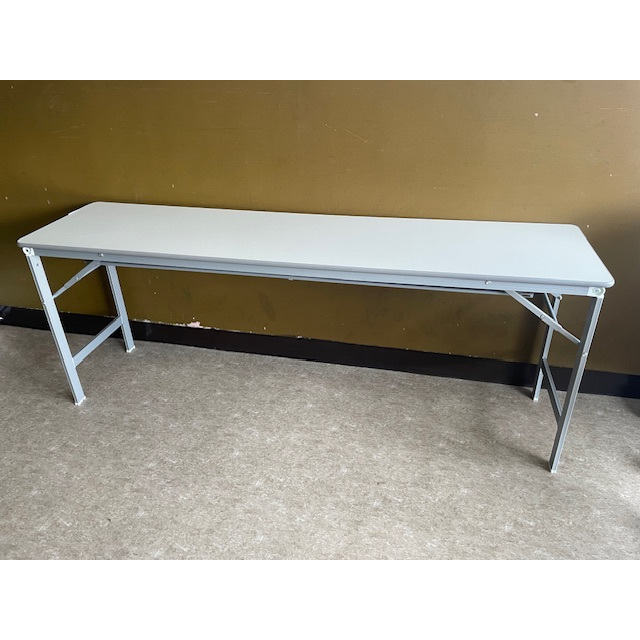 W1800×D450　軽量アルミ脚折りたたみテーブル MT-058