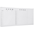 新品　壁掛けスケジュールボード　AWSK-1890