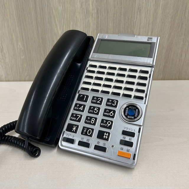 TD625(K) 30ボタン標準電話機(黒)サクサ【中古】