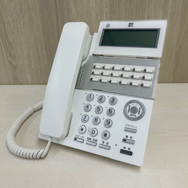 TD810(W) 18ボタン標準電話機(白)サクサ【中古】