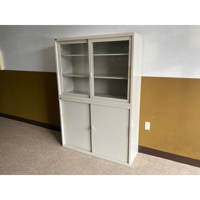 W1200 引戸書庫上下　ウチダ　S-064