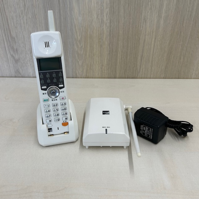 WS700(W) シングルゾーンBluetoothコードレス電話機サクサ【中古】