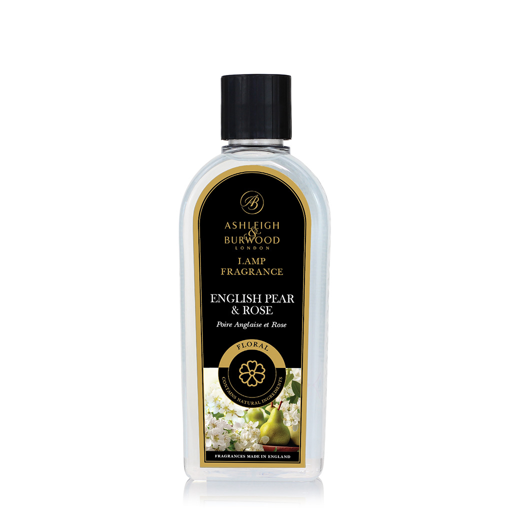 アシュレイバーウッド フレグランスランプ用オイル 500ml イングリッシュペアー＆ローズ
