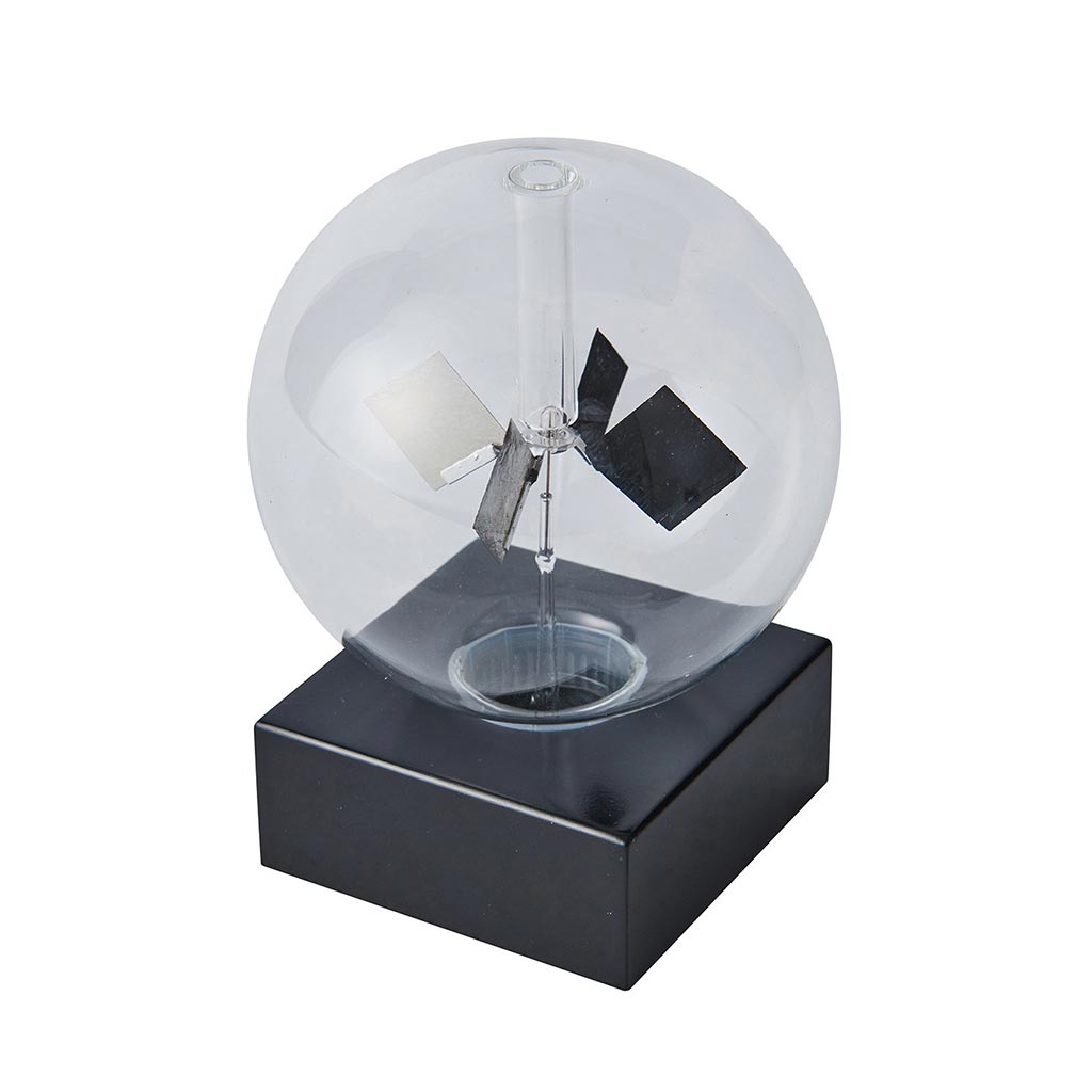 ガラス球内の羽根が熱で回転するラジオメーターは無料ラッピング対象商品で理系ギフトにオススメのおしゃれ雑貨