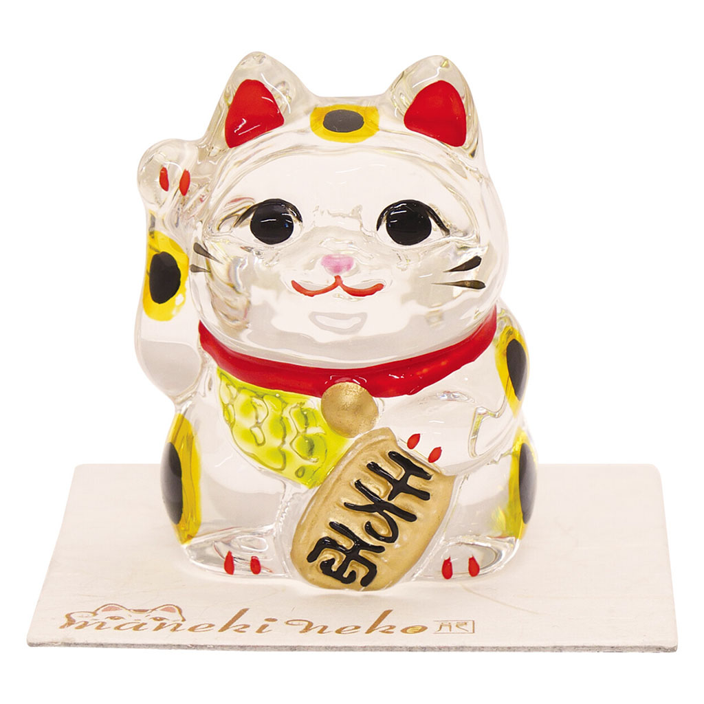 リュウコドウ クリスタル小判招き猫