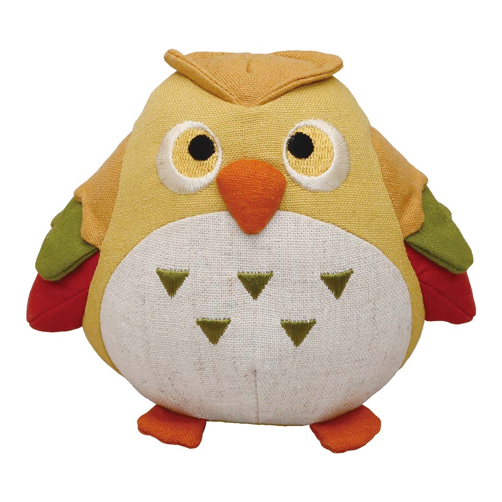 ふくろうぬいぐるみ ふっくら彩大