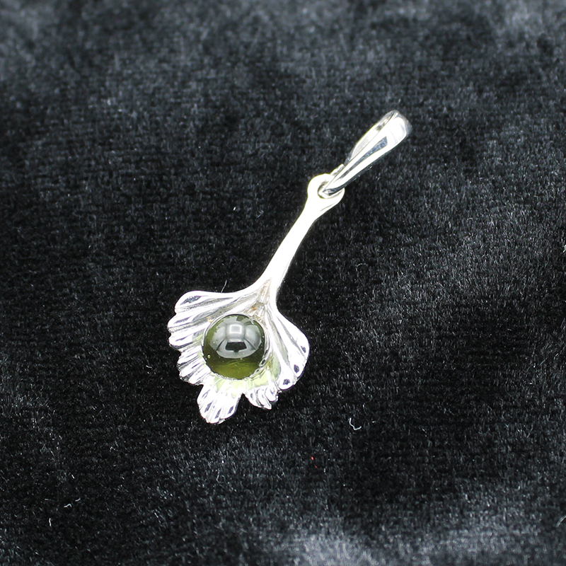 PAS-10003 モルダバイトペンダントトップ