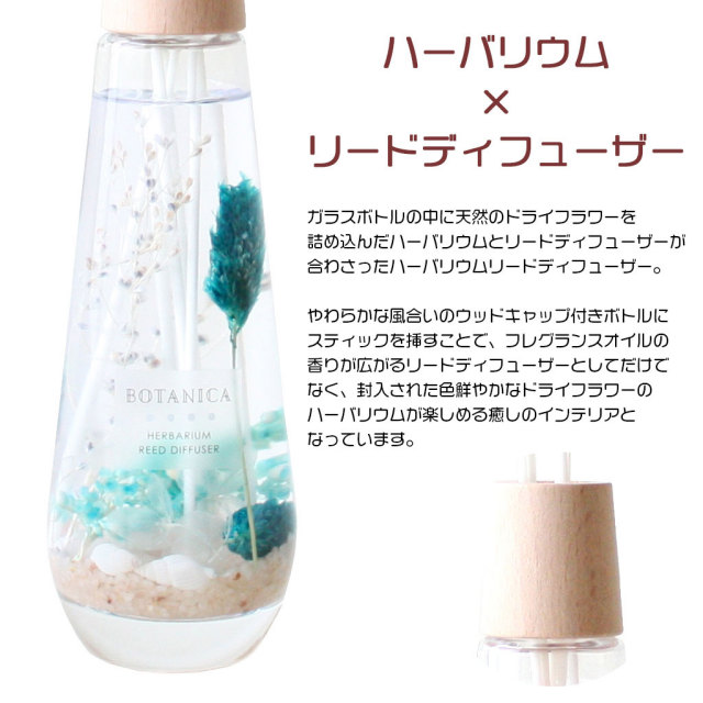 オールドアンドニュー BOTANICA ハーバリウムリードディフューザー