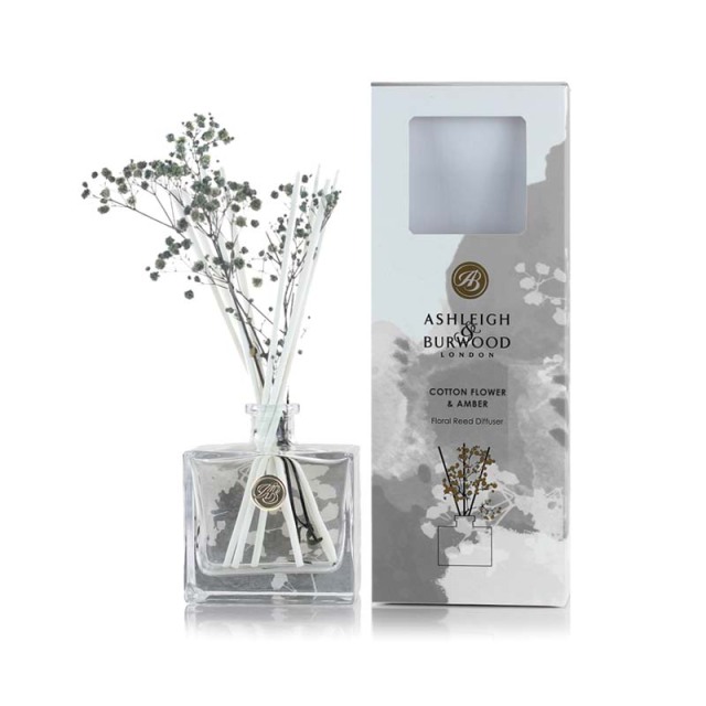 AFL-11056 プリザーブドフラワー付きアルコールフリーリードディフューザー