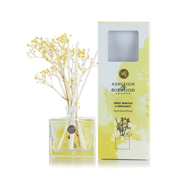 AFL-11056 プリザーブドフラワー付きアルコールフリーリードディフューザー