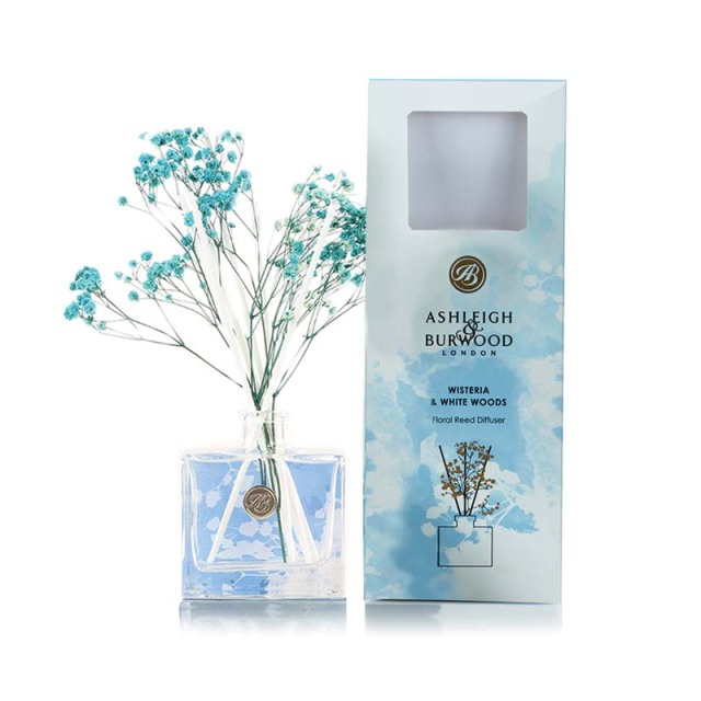 AFL-11056 プリザーブドフラワー付きアルコールフリーリードディフューザー