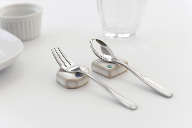 ATG-31004 箸置き ホワイト