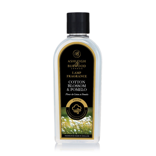 アシュレイバーウッド フレグランスランプ用オイル 500ml コットンブロッサム＆ポメロ