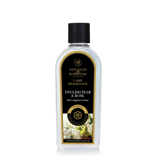 アシュレイバーウッド フレグランスランプ用オイル 500ml イングリッシュペアー＆ローズ