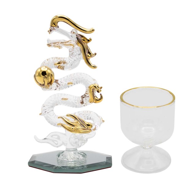 美品　べっこう細工　昇龍　縁起物 美品 べっこう細工 昇龍 縁起物