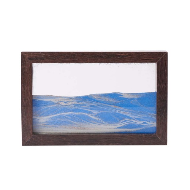 サンドピクチャー ブルー スクエア型 Sサイズ